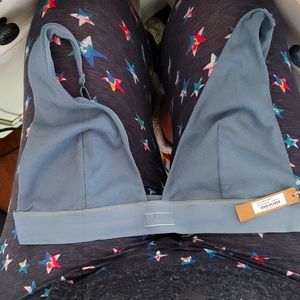 SKIMS NWT Cotton plunge bralette 2X. Tags removed and washed but unworn.